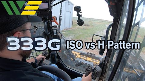 h pattern skid steer controls|john deere 333g pattern vs h.